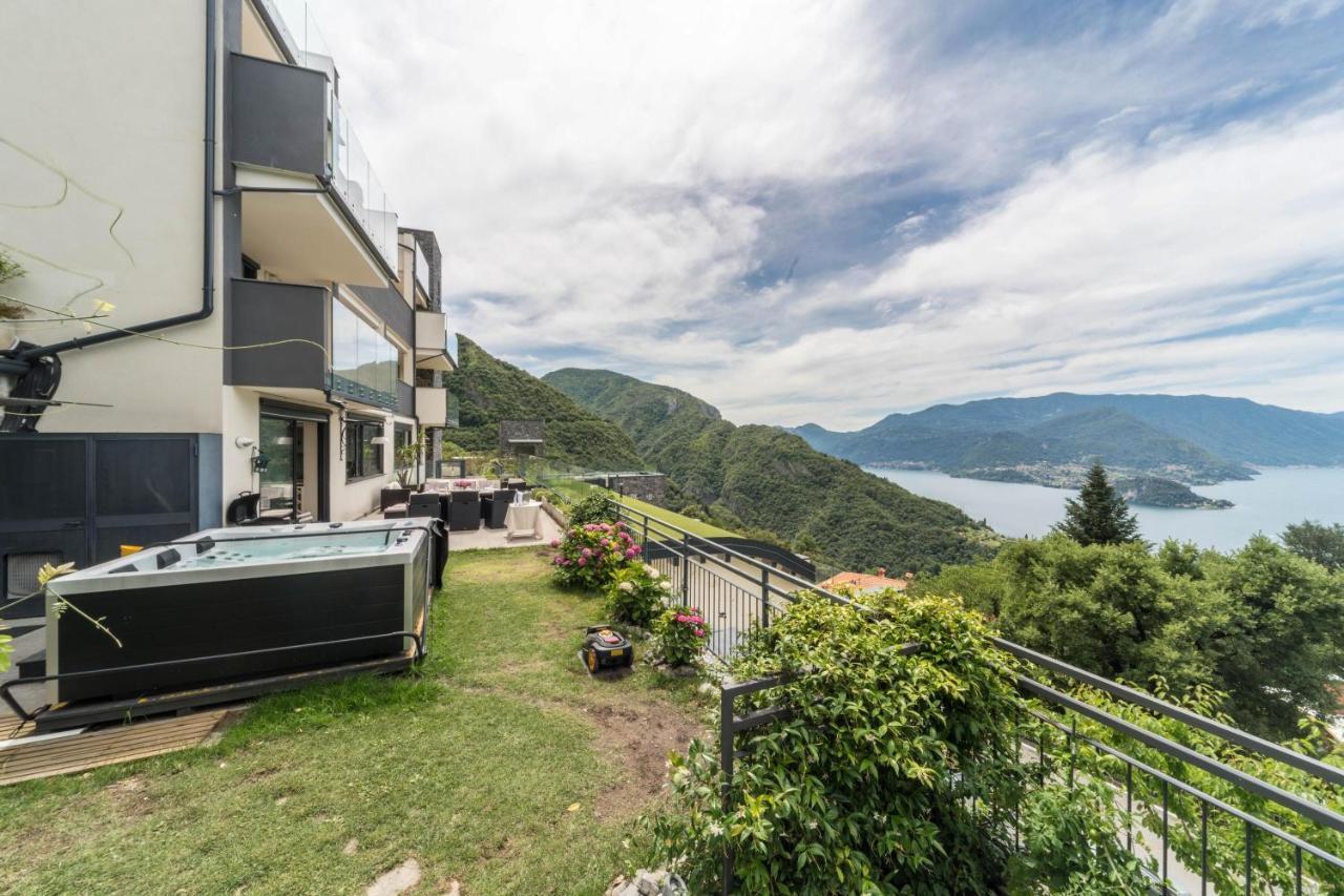Residence Le Terrazze Perledo Bagian luar foto